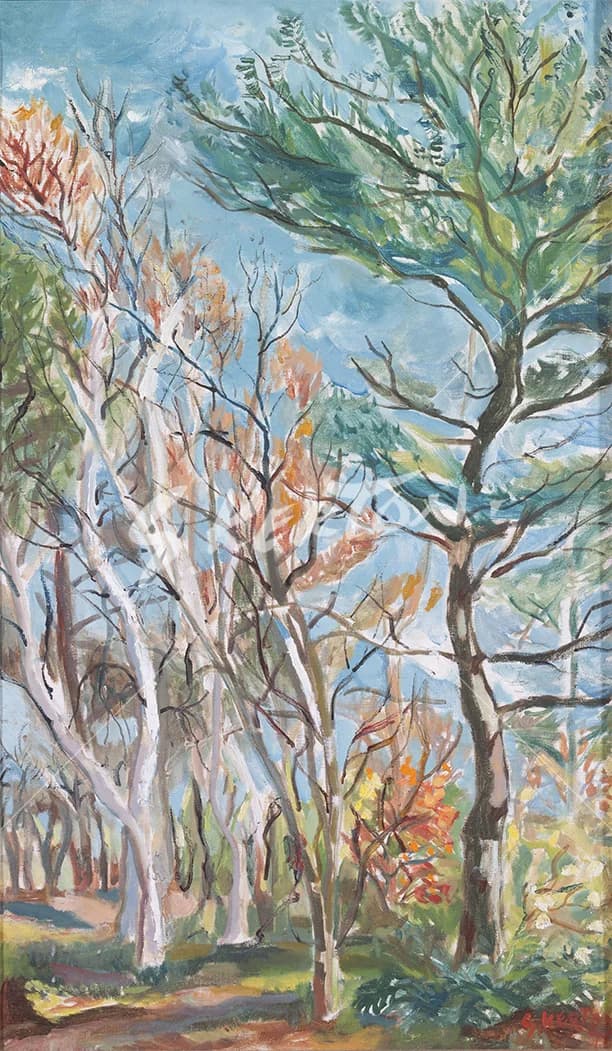 Armonk Trees — recto
