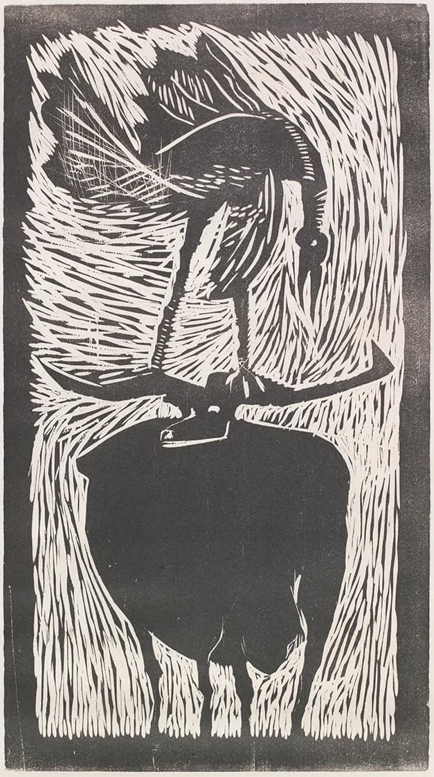 Bird and Buffalo — recto