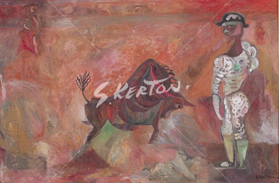 Bullfight — recto