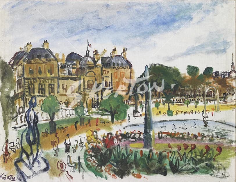 Jardin du Luxembourg — recto