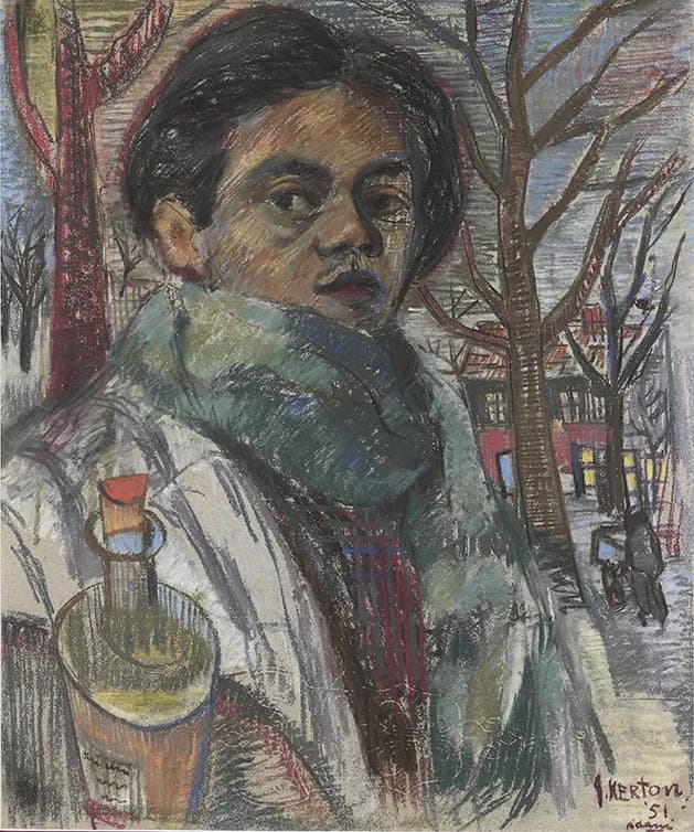 Self-Portrait in Amsterdam — recto