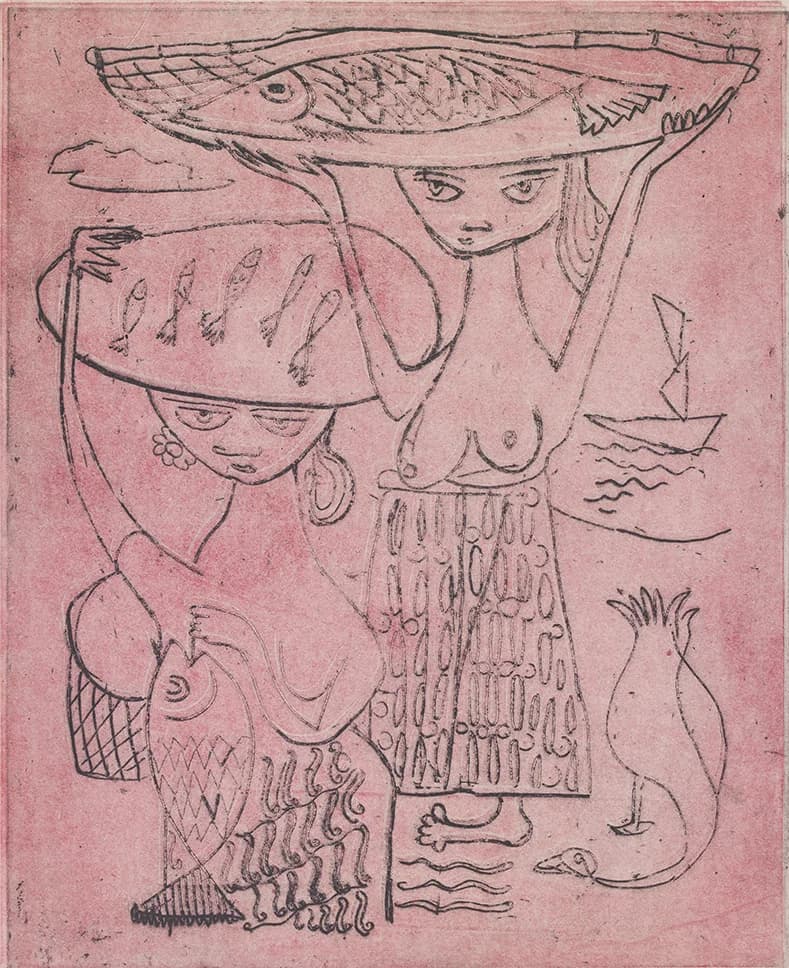 Penjual Ikan — recto