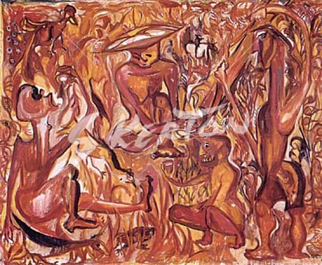 Palm Wine Drinker — recto