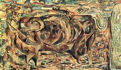 Buffalo and Bird